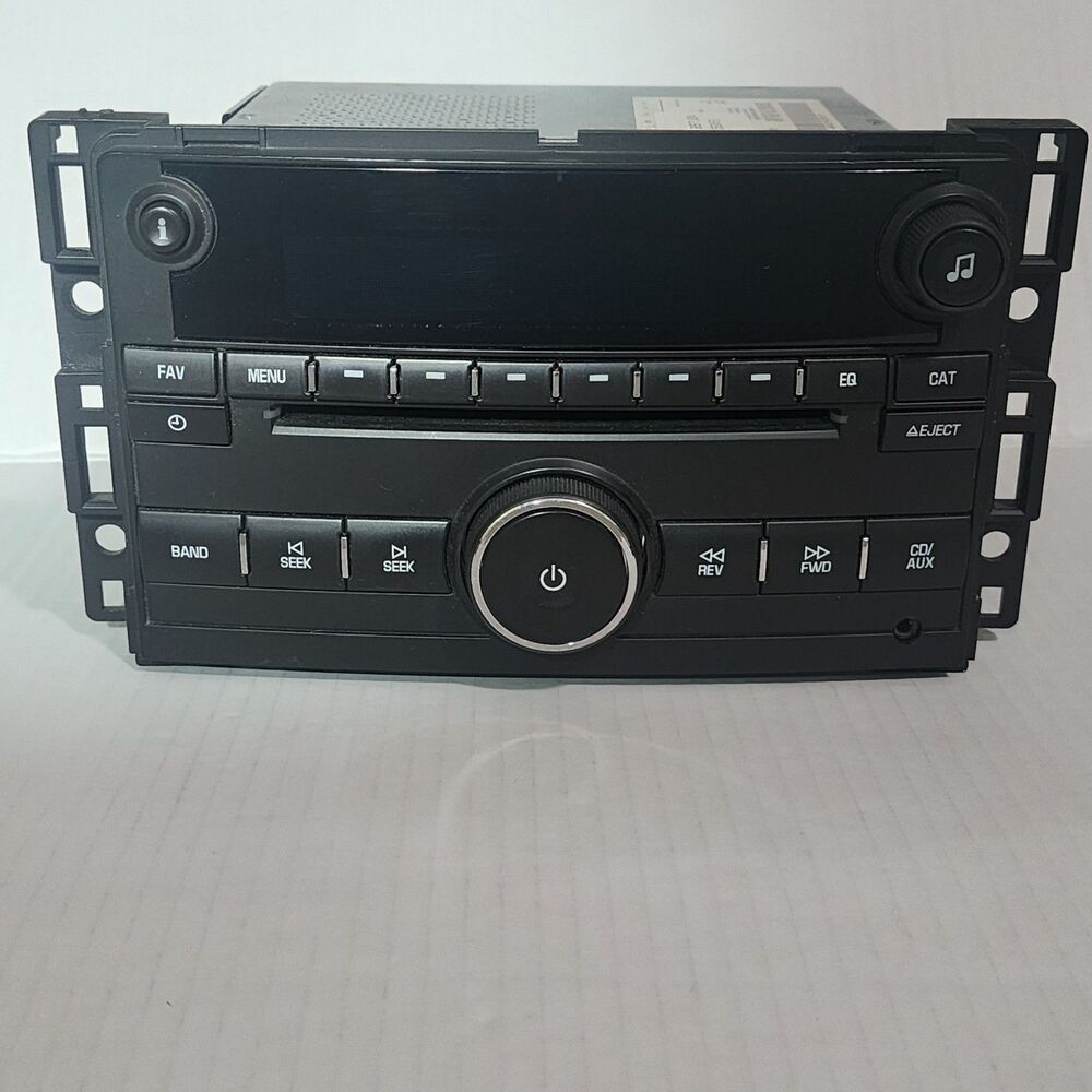 GM Part No 25834576 Car Radio CD Player from 2009 Chevy Cobalt Chevrolet